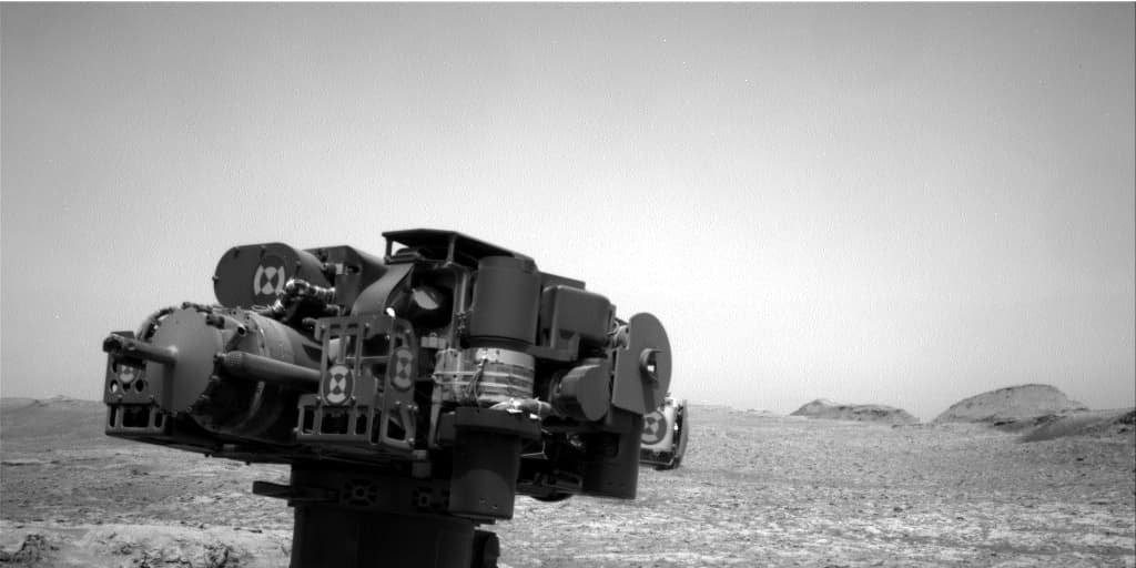 Foto de Marte da câmera NAV_RIGHT_B