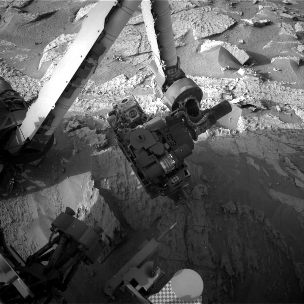 Foto de Marte da câmera NAV_RIGHT_B