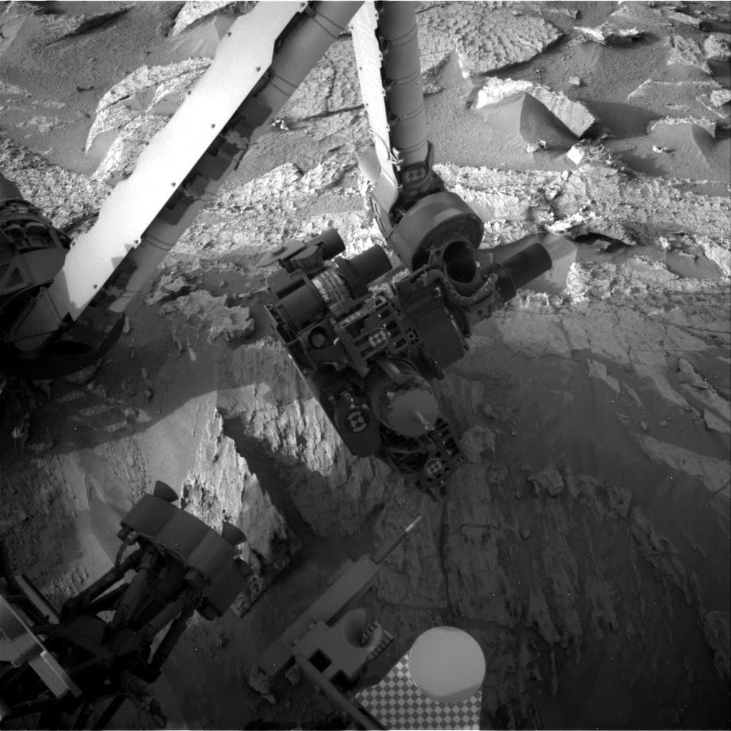 Foto de Marte da câmera NAV_RIGHT_B