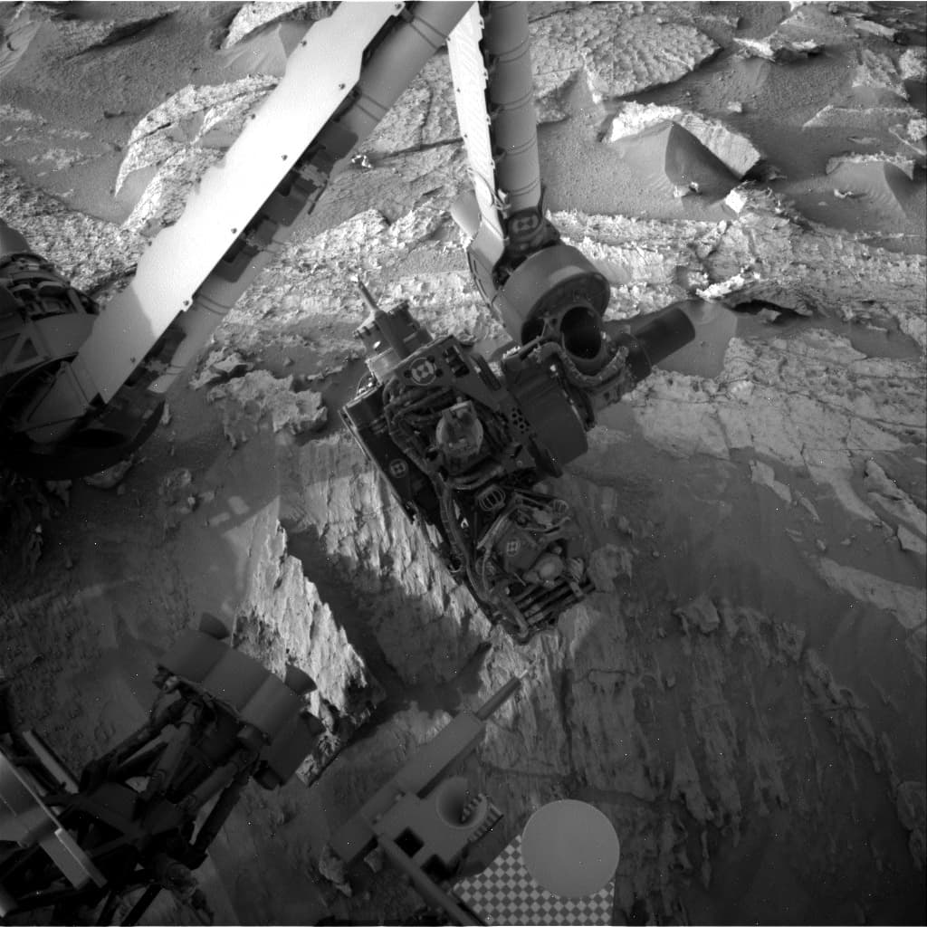 Foto de Marte da câmera NAV_RIGHT_B