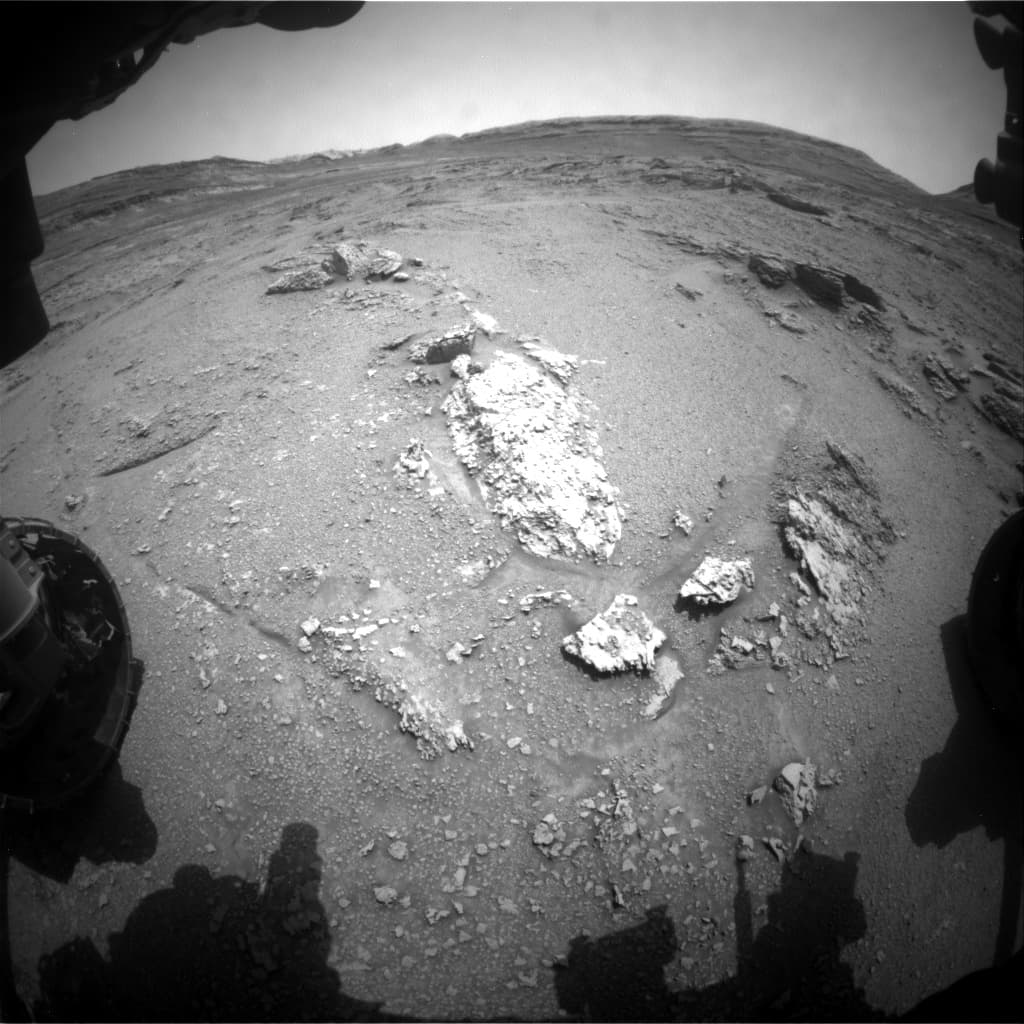 Foto de Marte da câmera FHAZ_LEFT_B