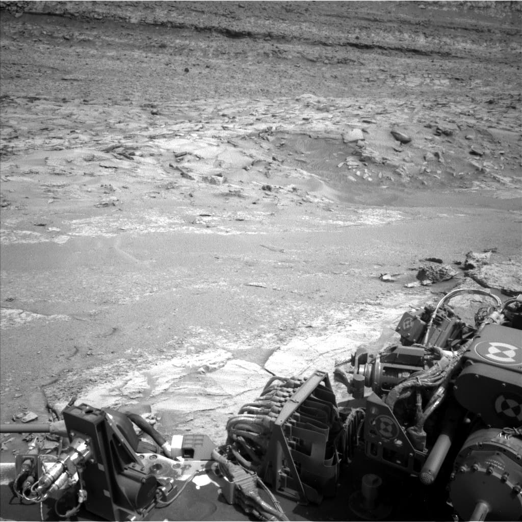 Foto de Marte da câmera NAV_LEFT_B