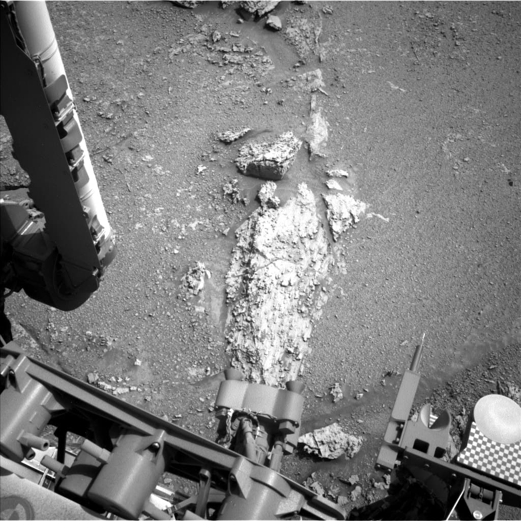 Foto de Marte da câmera NAV_LEFT_B