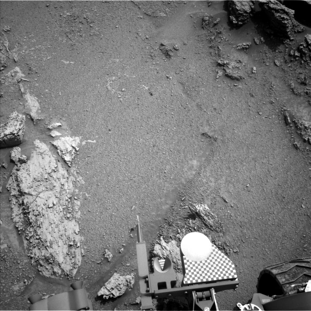 Foto de Marte da câmera NAV_LEFT_B