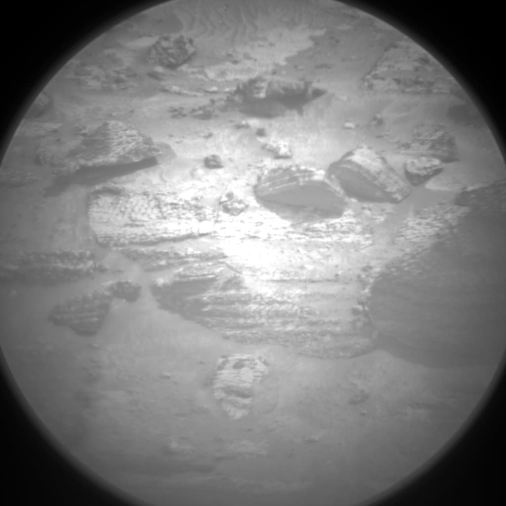 Foto de Marte da câmera CHEMCAM_RMI