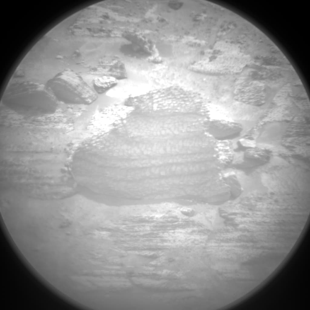 Foto de Marte da câmera CHEMCAM_RMI