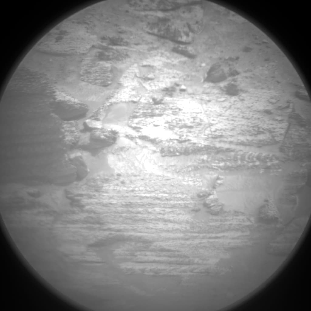 Foto de Marte da câmera CHEMCAM_RMI