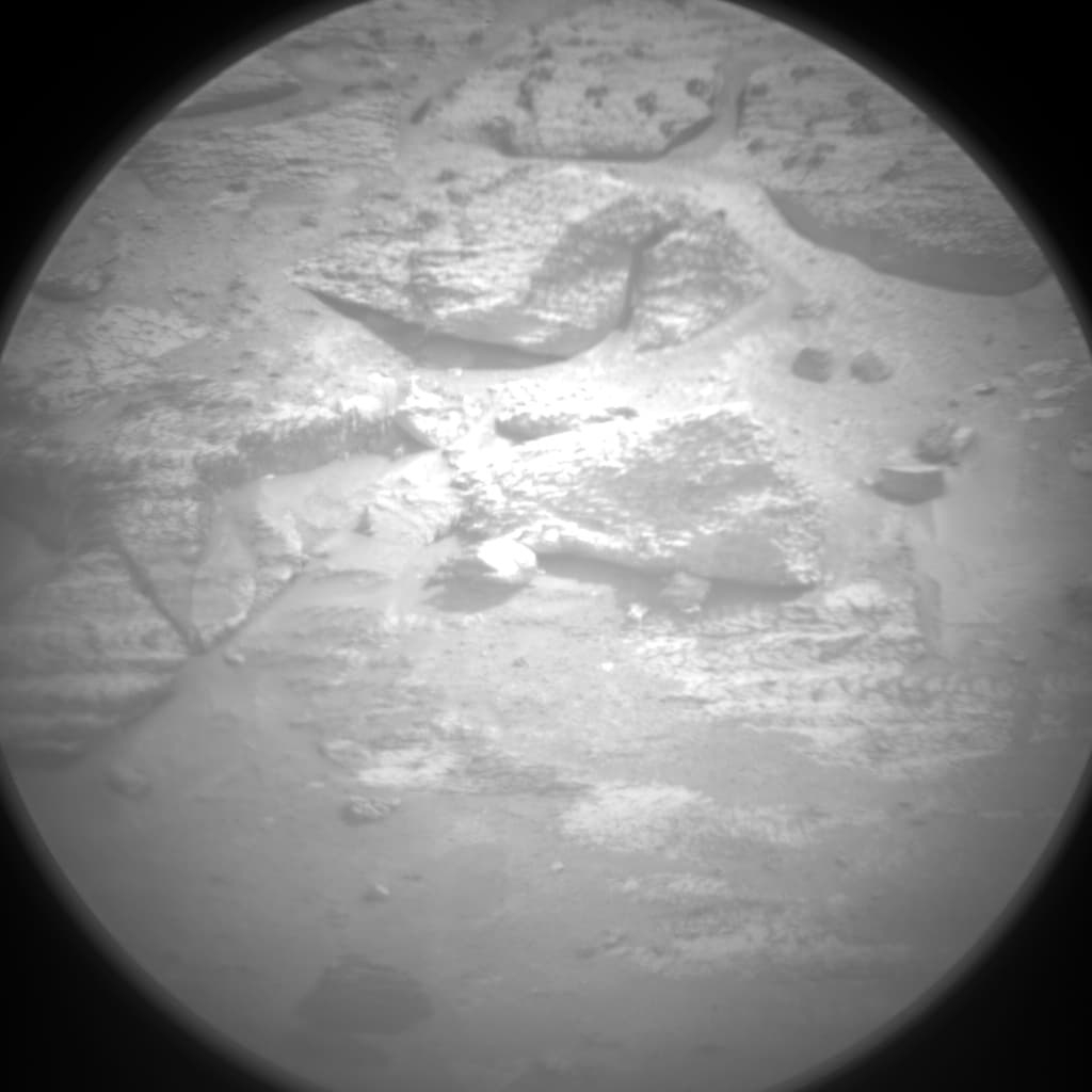 Foto de Marte da câmera CHEMCAM_RMI