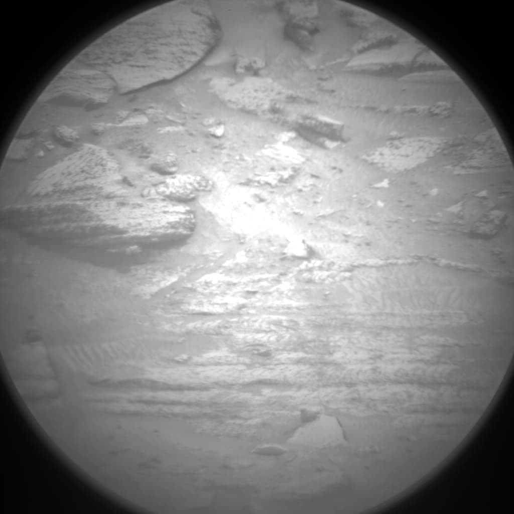 Foto de Marte da câmera CHEMCAM_RMI