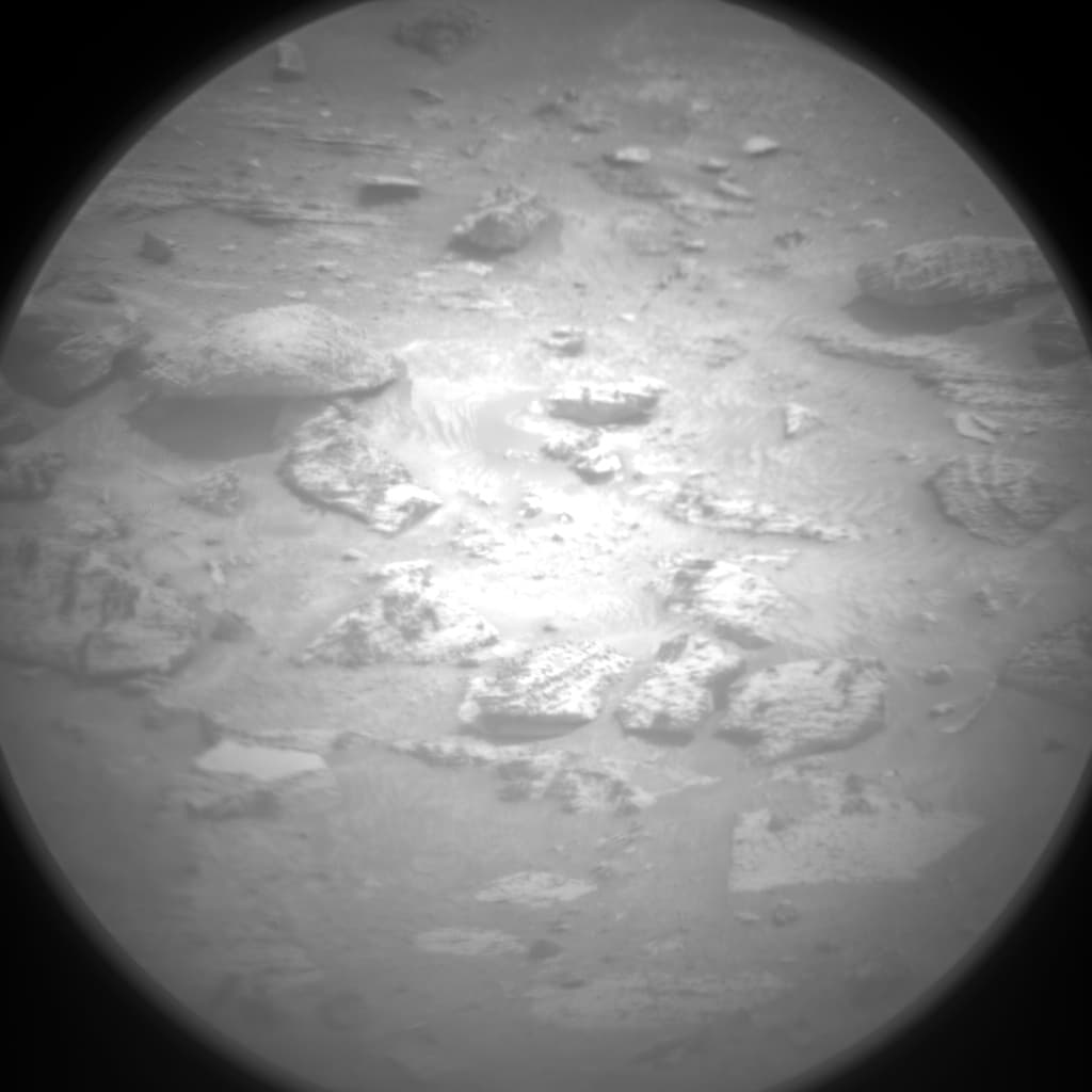 Foto de Marte da câmera CHEMCAM_RMI