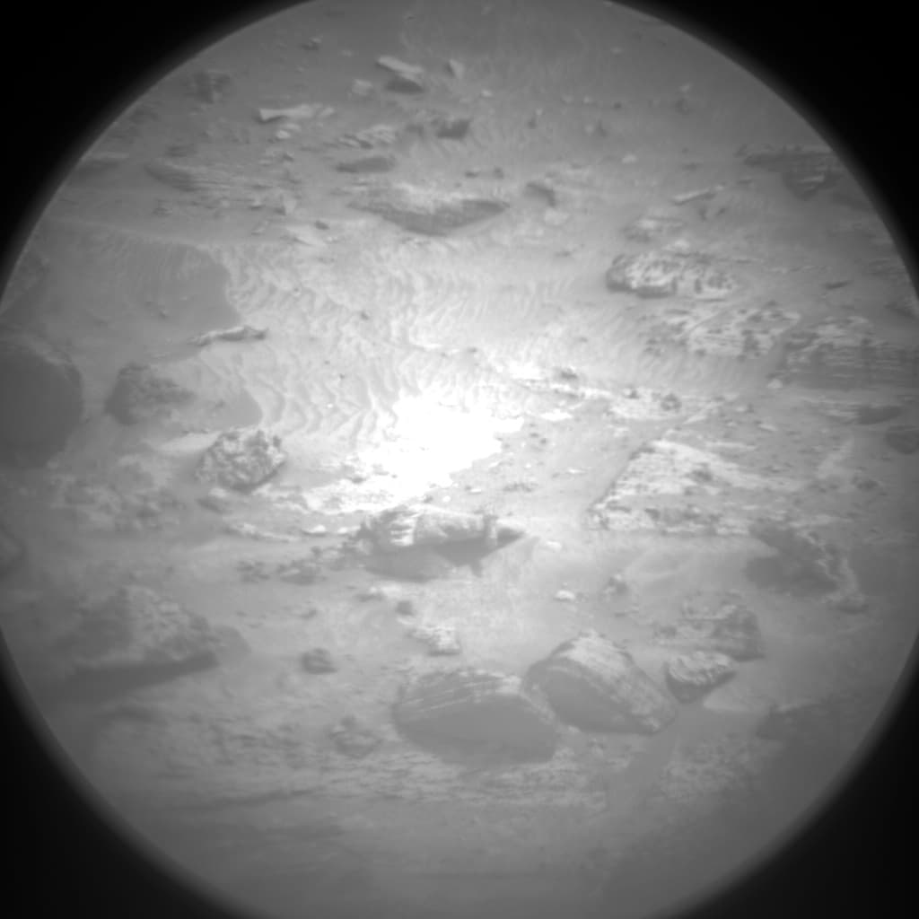 Foto de Marte da câmera CHEMCAM_RMI