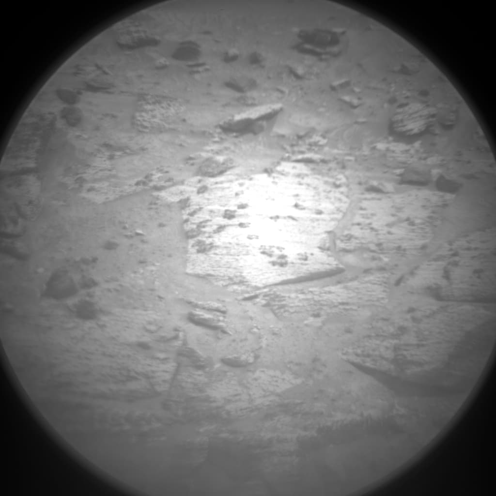 Foto de Marte da câmera CHEMCAM_RMI