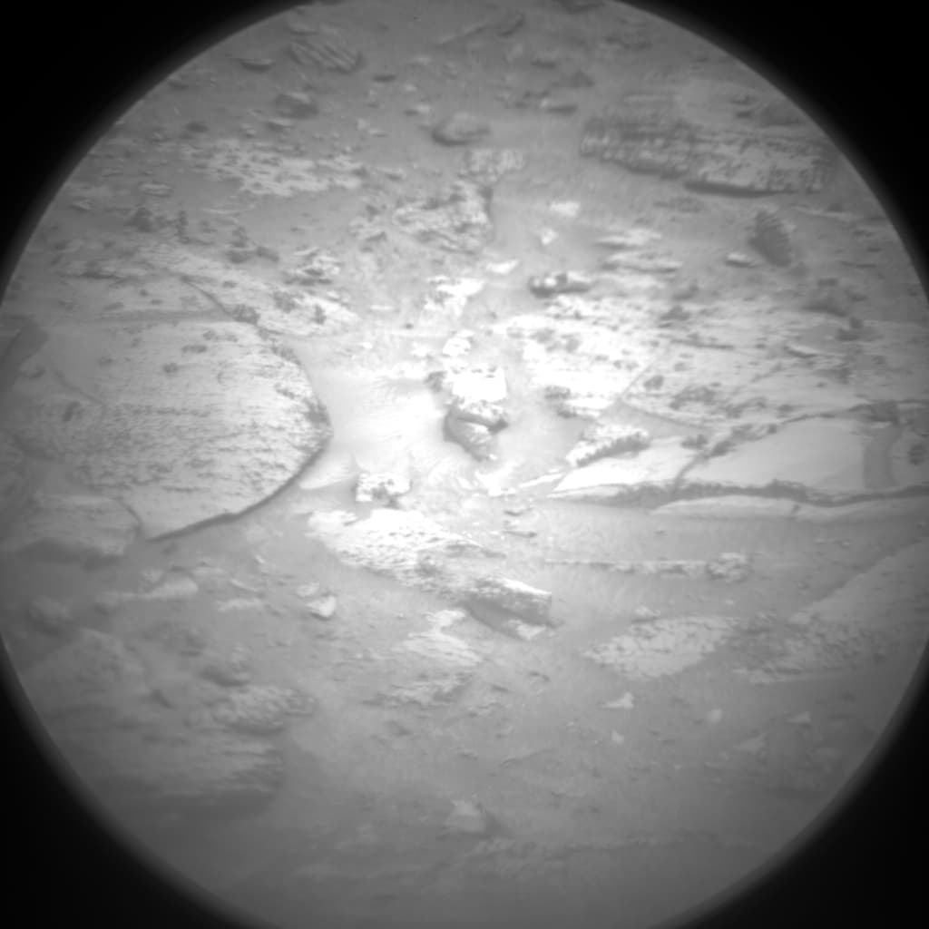 Foto de Marte da câmera CHEMCAM_RMI