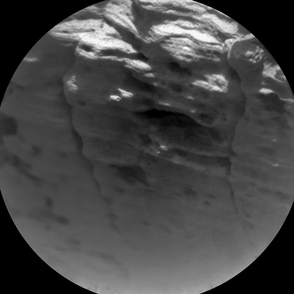 Foto de Marte da câmera CHEMCAM_RMI