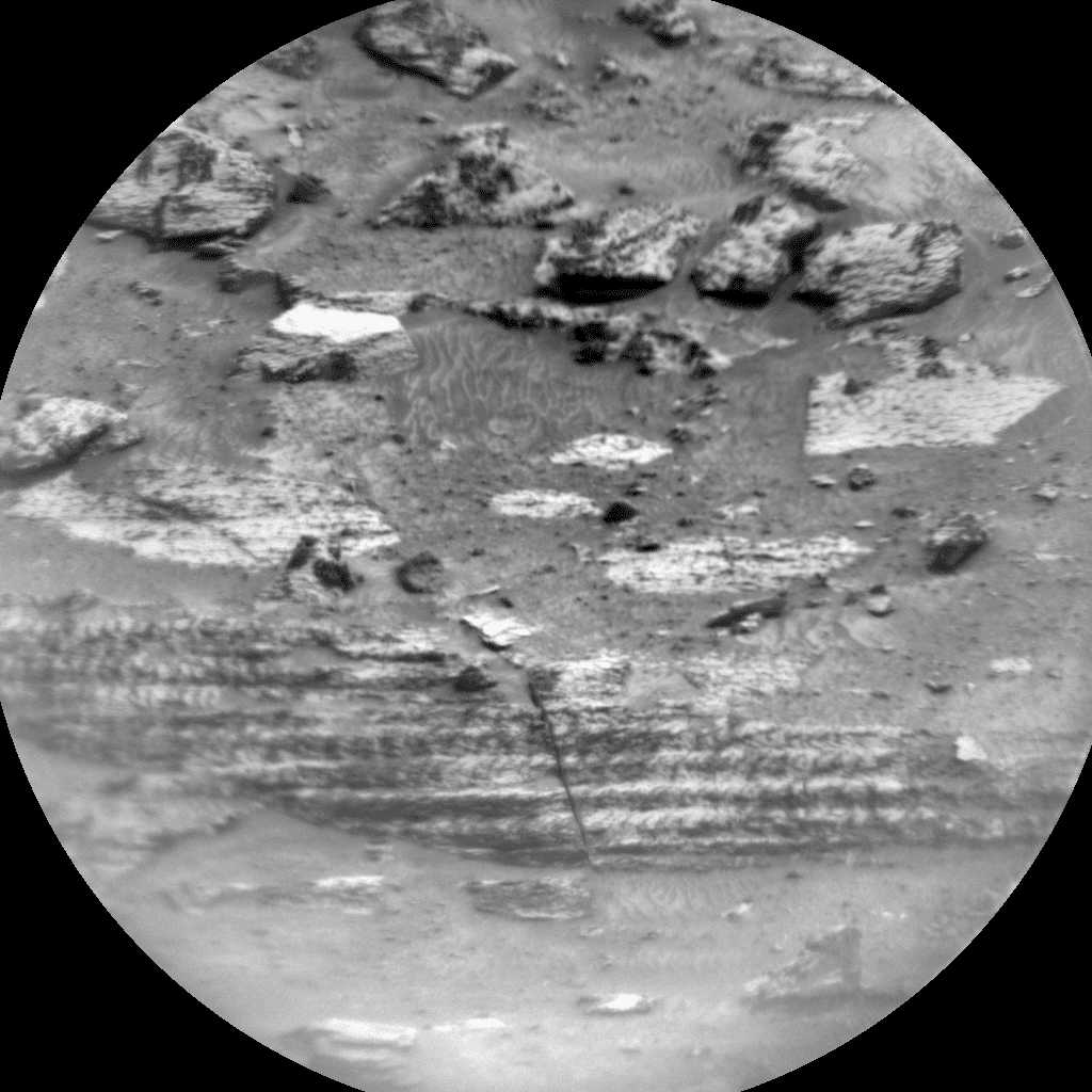 Foto de Marte da câmera CHEMCAM_RMI