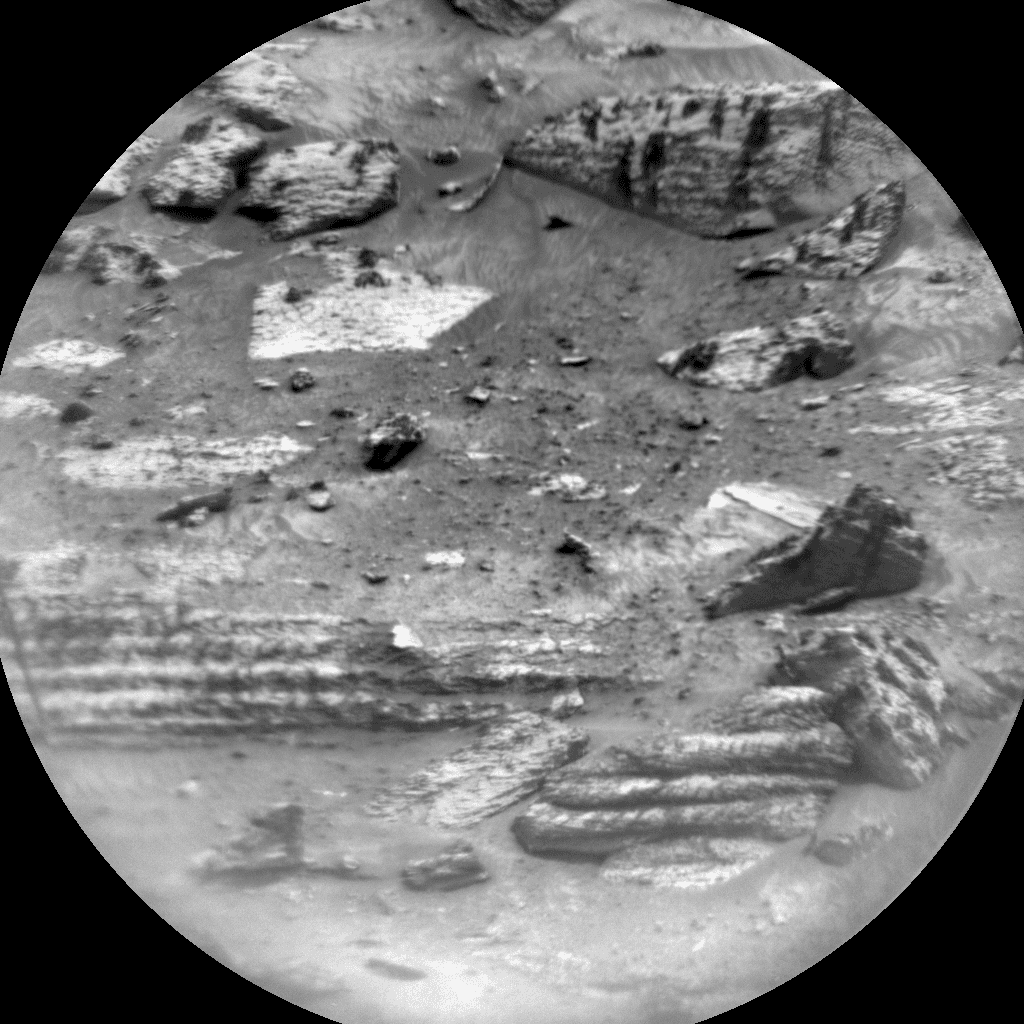 Foto de Marte da câmera CHEMCAM_RMI