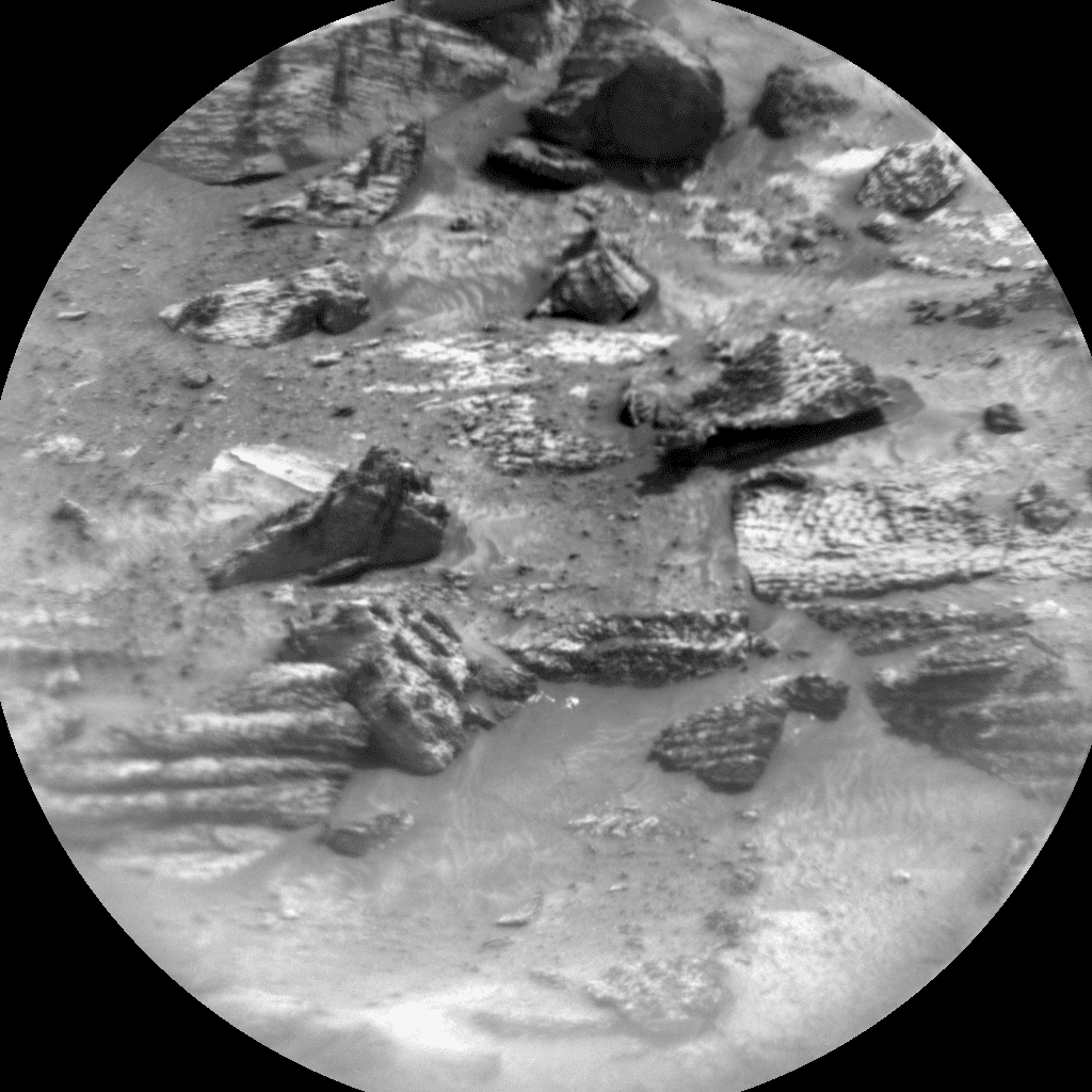 Foto de Marte da câmera CHEMCAM_RMI