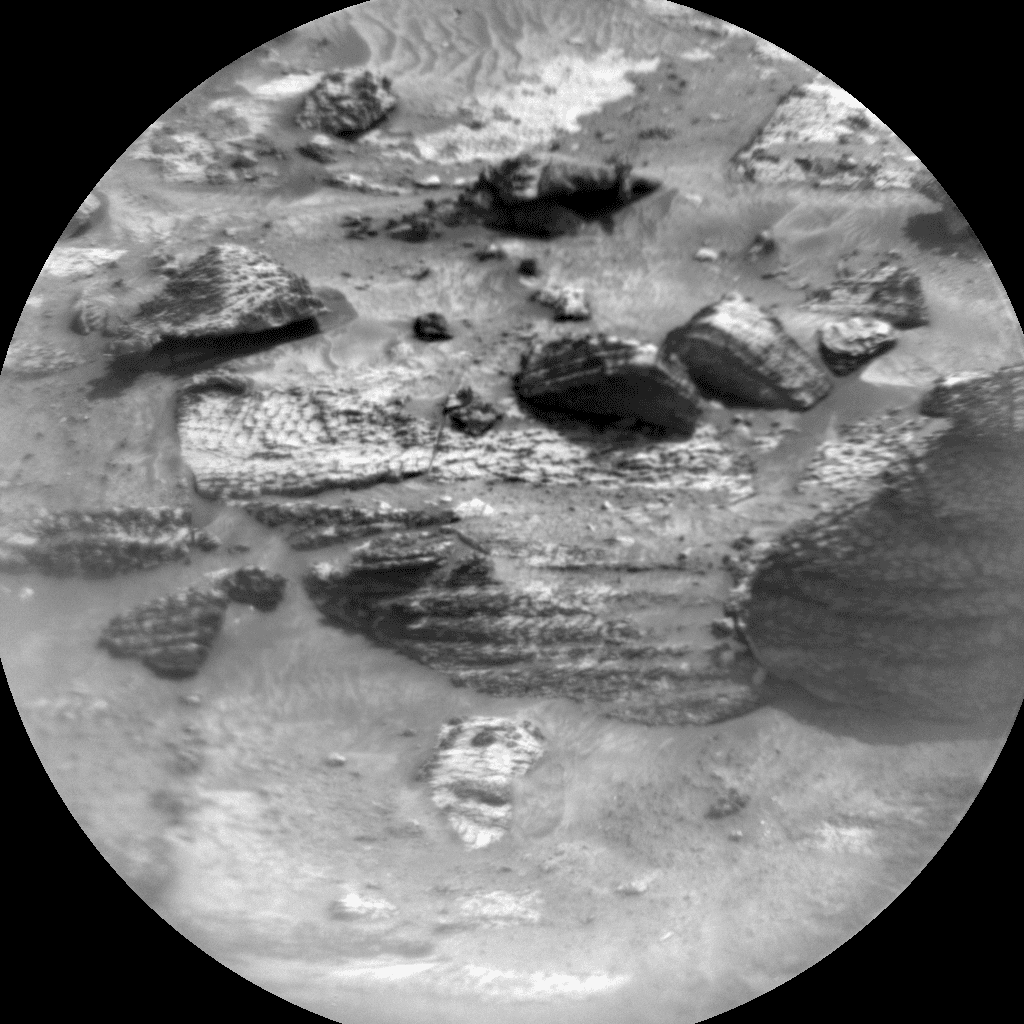 Foto de Marte da câmera CHEMCAM_RMI