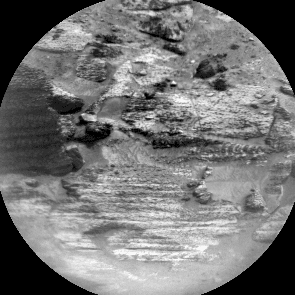 Foto de Marte da câmera CHEMCAM_RMI