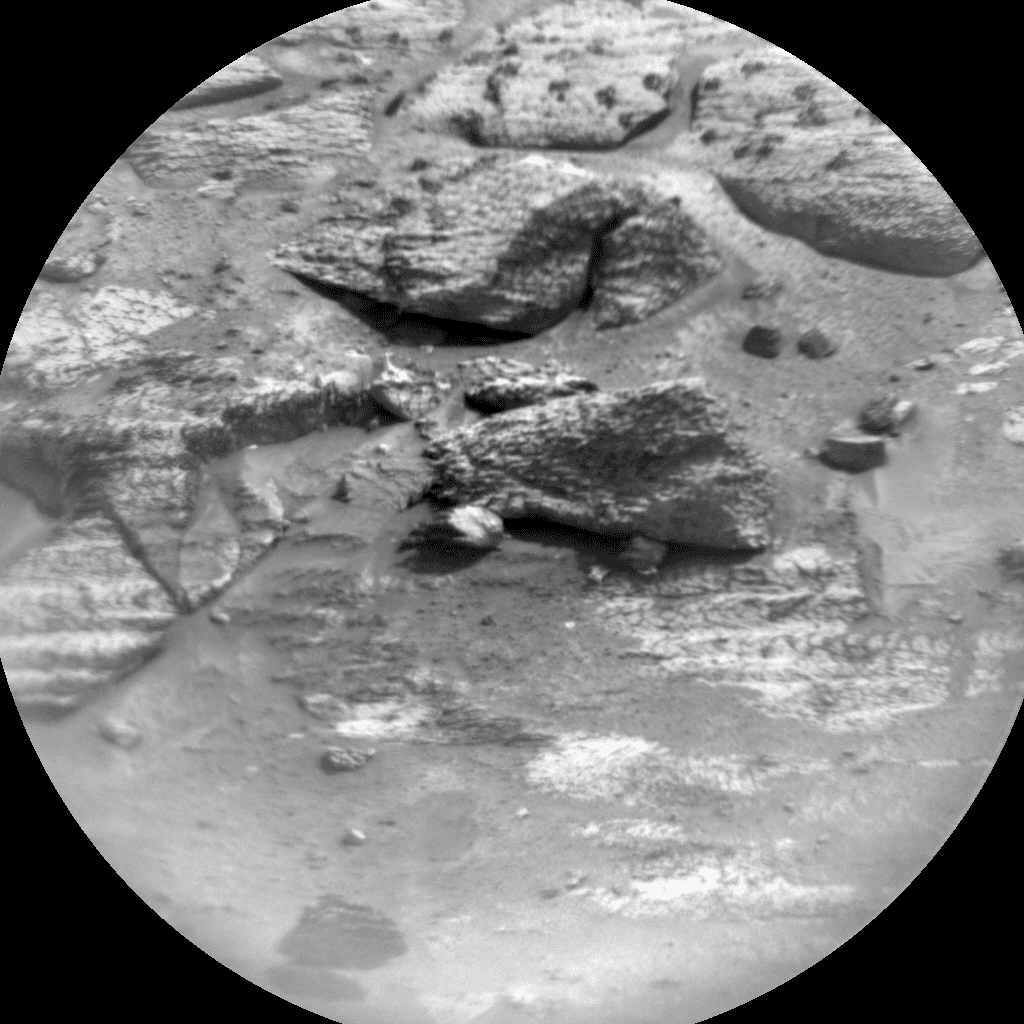 Foto de Marte da câmera CHEMCAM_RMI