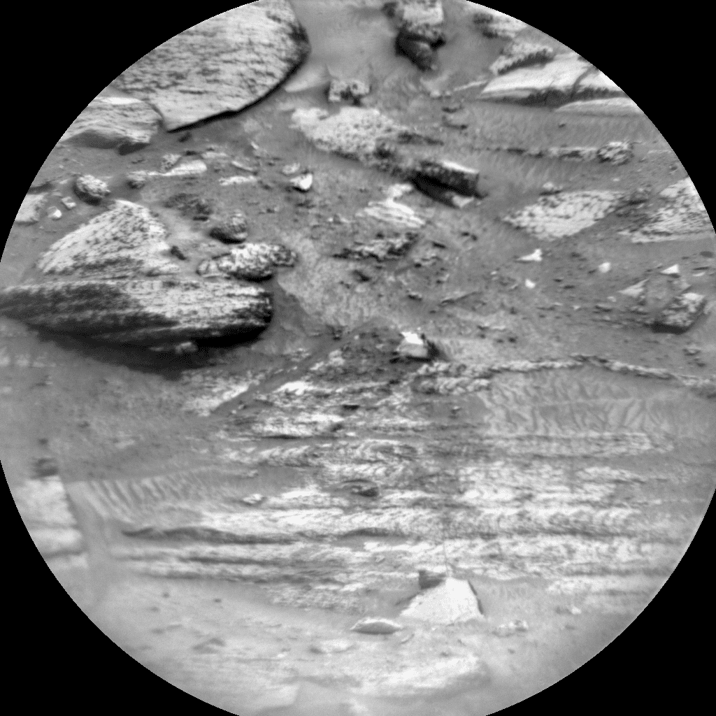 Foto de Marte da câmera CHEMCAM_RMI