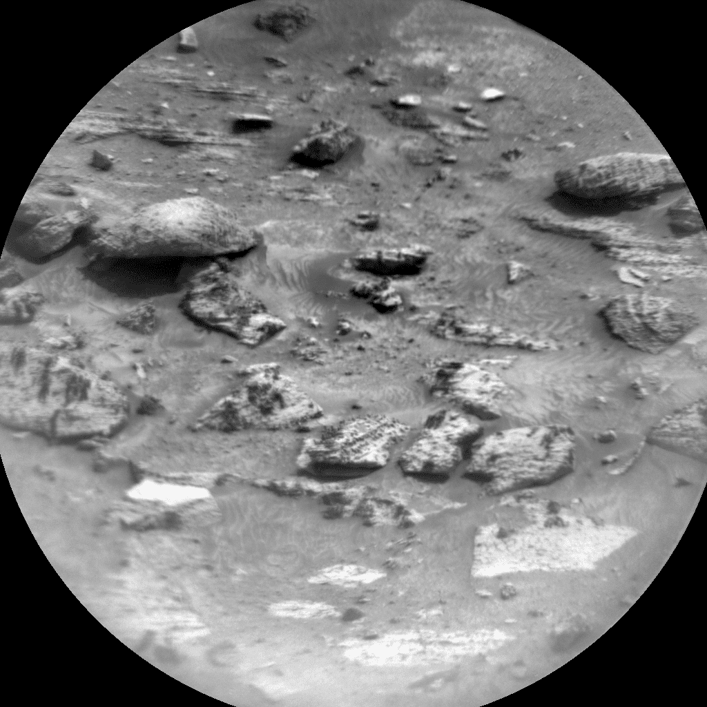 Foto de Marte da câmera CHEMCAM_RMI