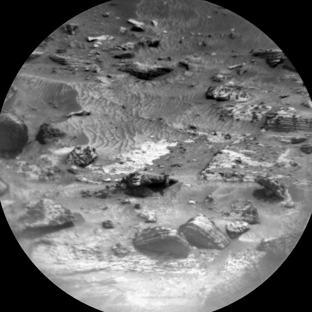 Foto de Marte da câmera CHEMCAM_RMI