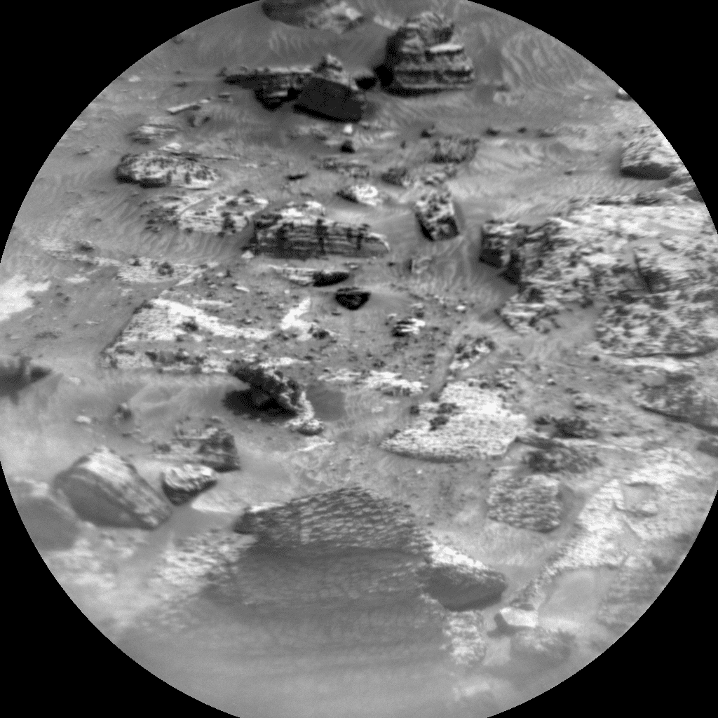 Foto de Marte da câmera CHEMCAM_RMI