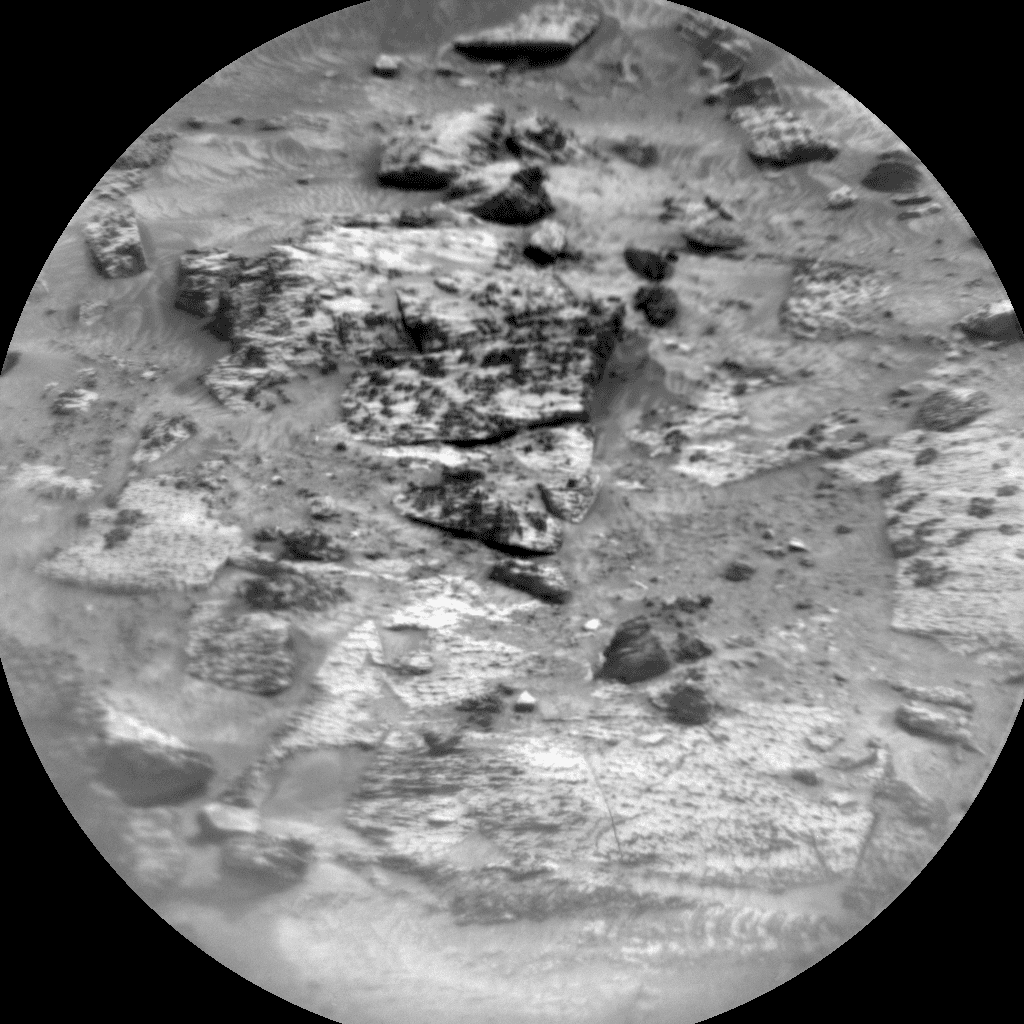 Foto de Marte da câmera CHEMCAM_RMI