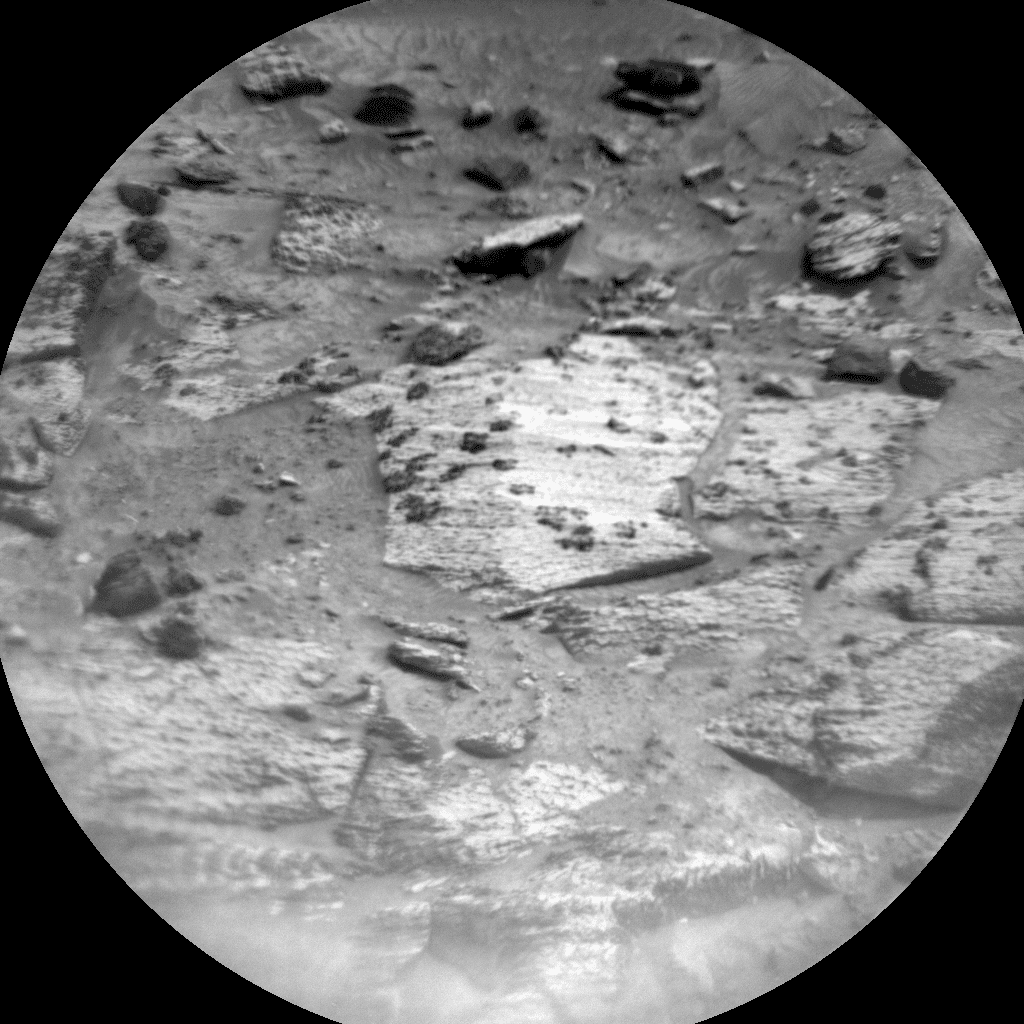 Foto de Marte da câmera CHEMCAM_RMI