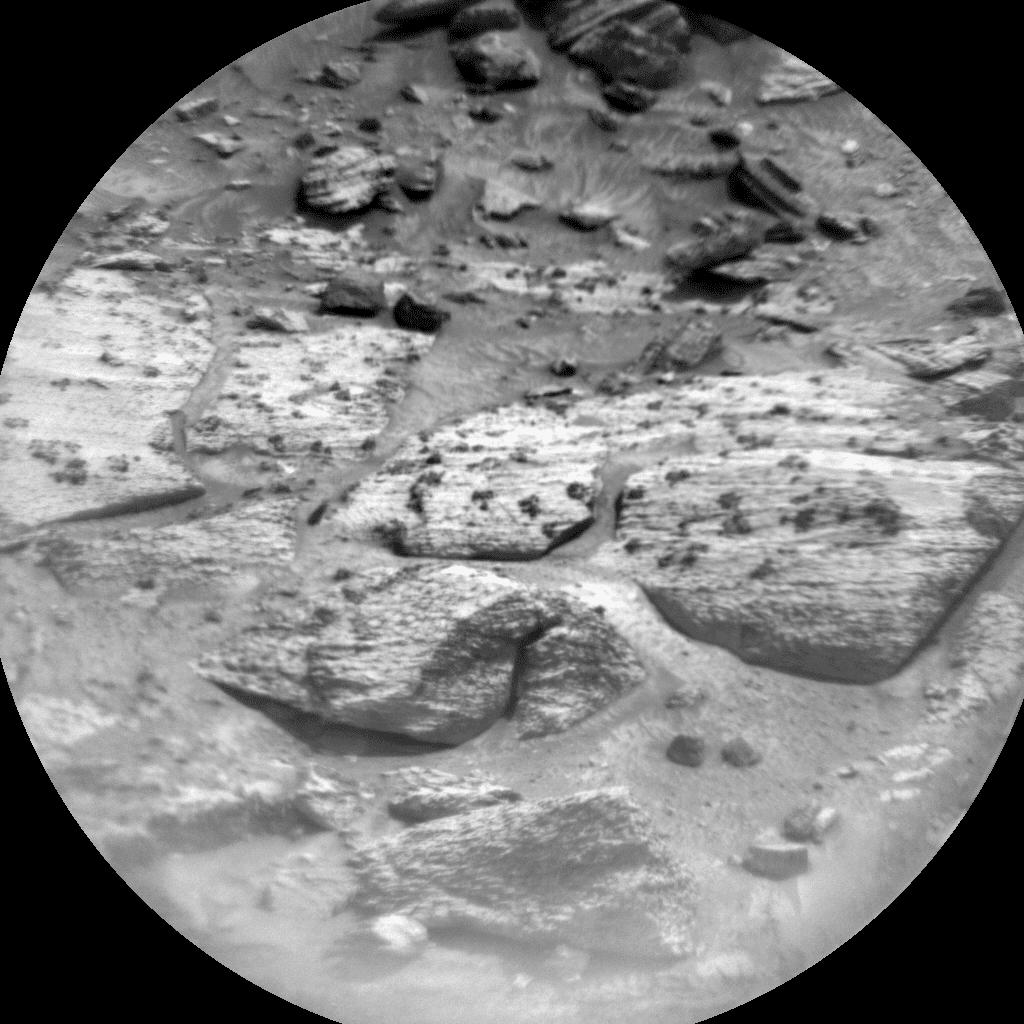 Foto de Marte da câmera CHEMCAM_RMI