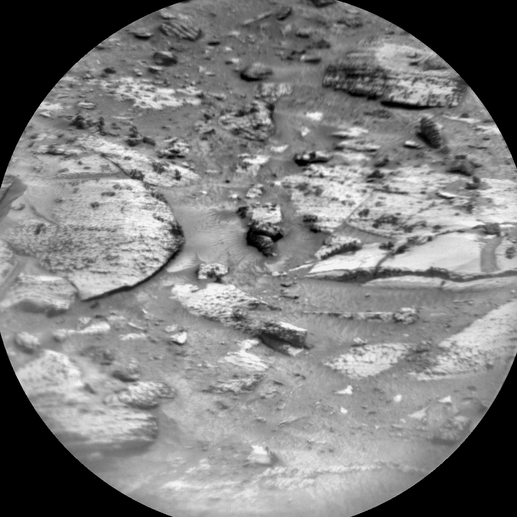 Foto de Marte da câmera CHEMCAM_RMI