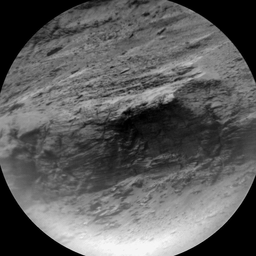 Foto de Marte da câmera CHEMCAM_RMI