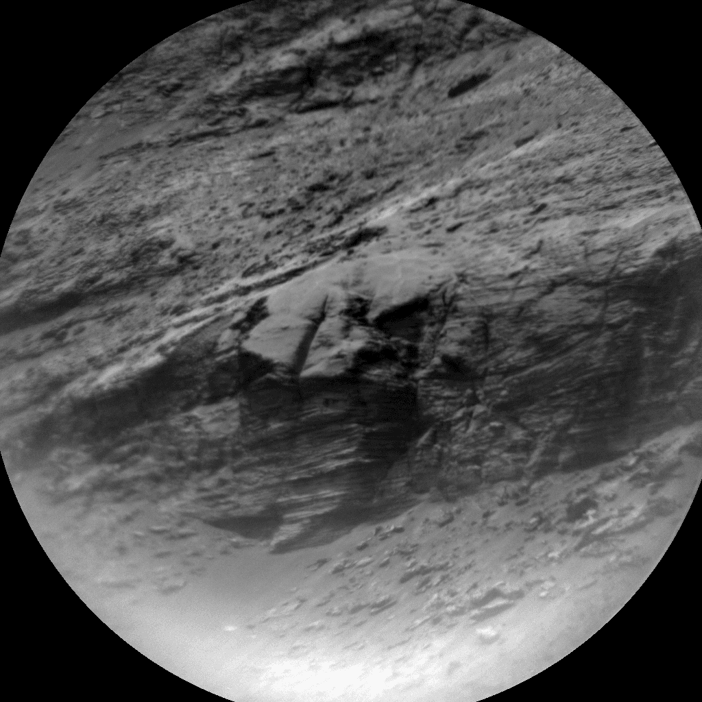 Foto de Marte da câmera CHEMCAM_RMI