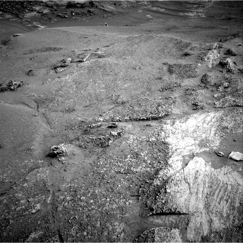 Foto de Marte da câmera NAV_RIGHT_B