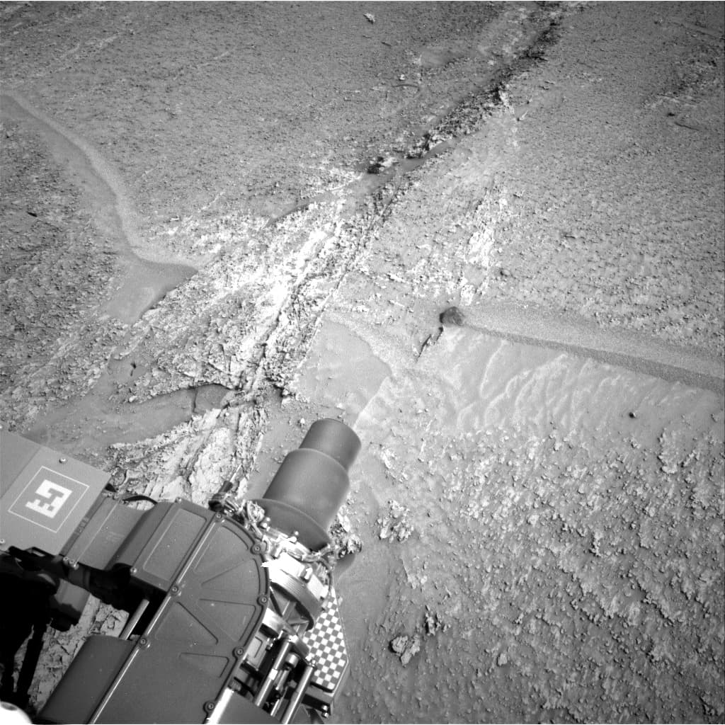 Foto de Marte da câmera NAV_RIGHT_B