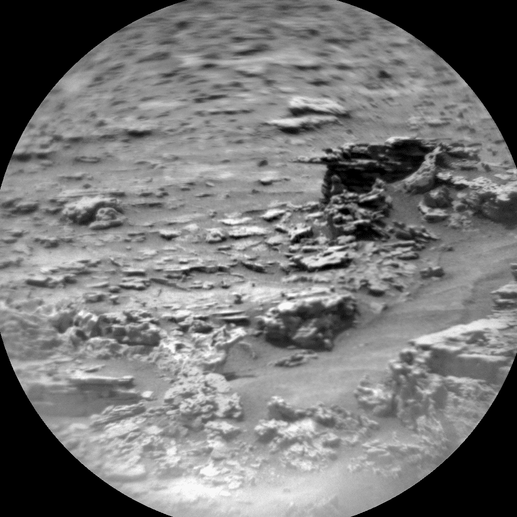 Foto de Marte da câmera CHEMCAM_RMI