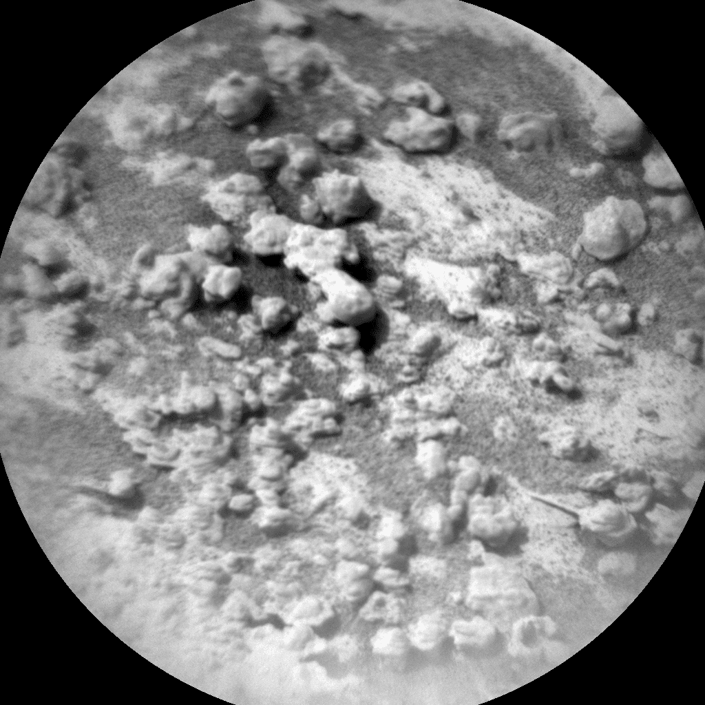 Foto de Marte da câmera CHEMCAM_RMI