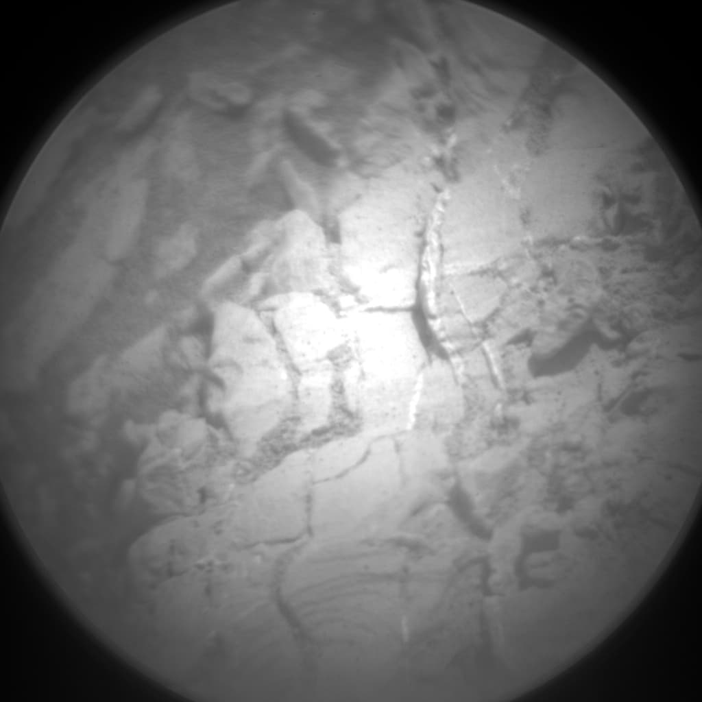 Foto de Marte da câmera CHEMCAM_RMI