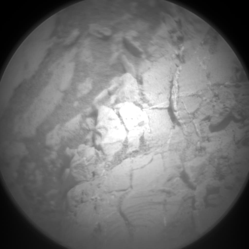 Foto de Marte da câmera CHEMCAM_RMI