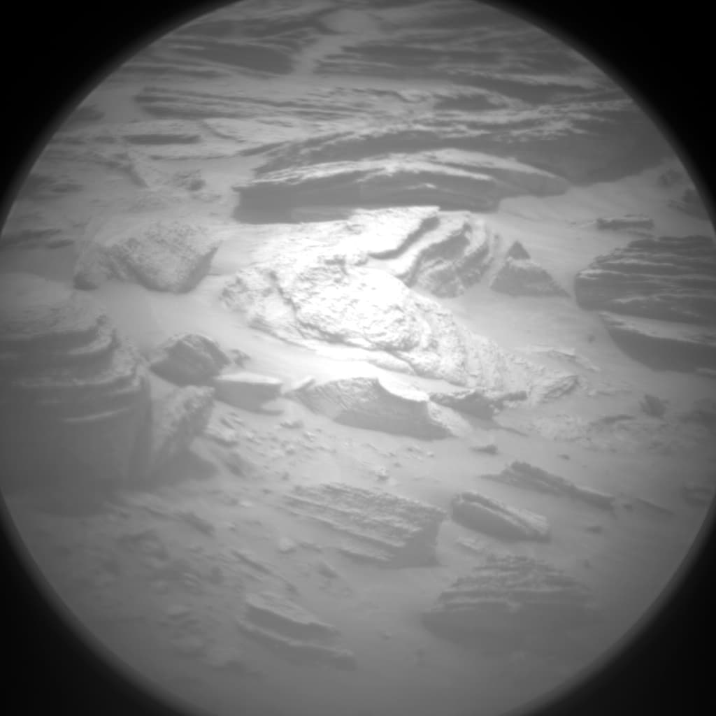 Foto de Marte da câmera CHEMCAM_RMI