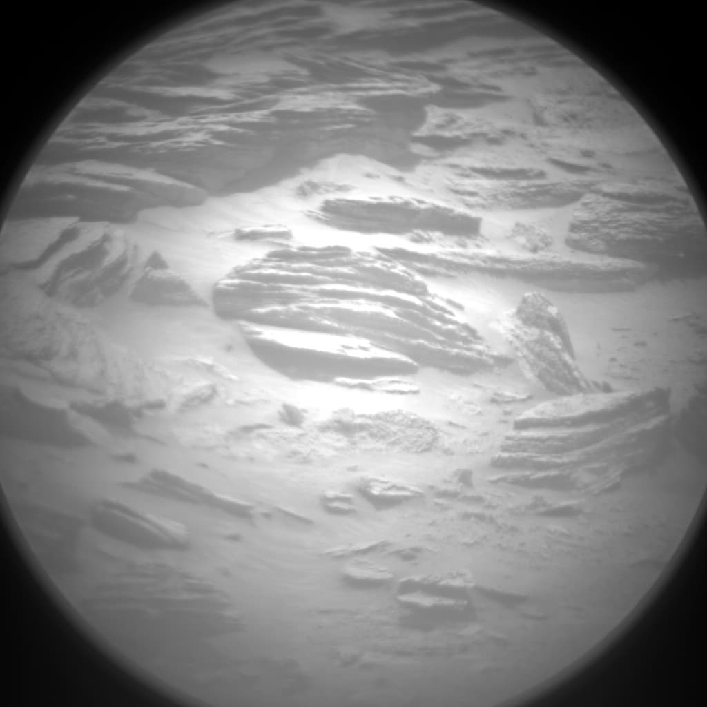 Foto de Marte da câmera CHEMCAM_RMI