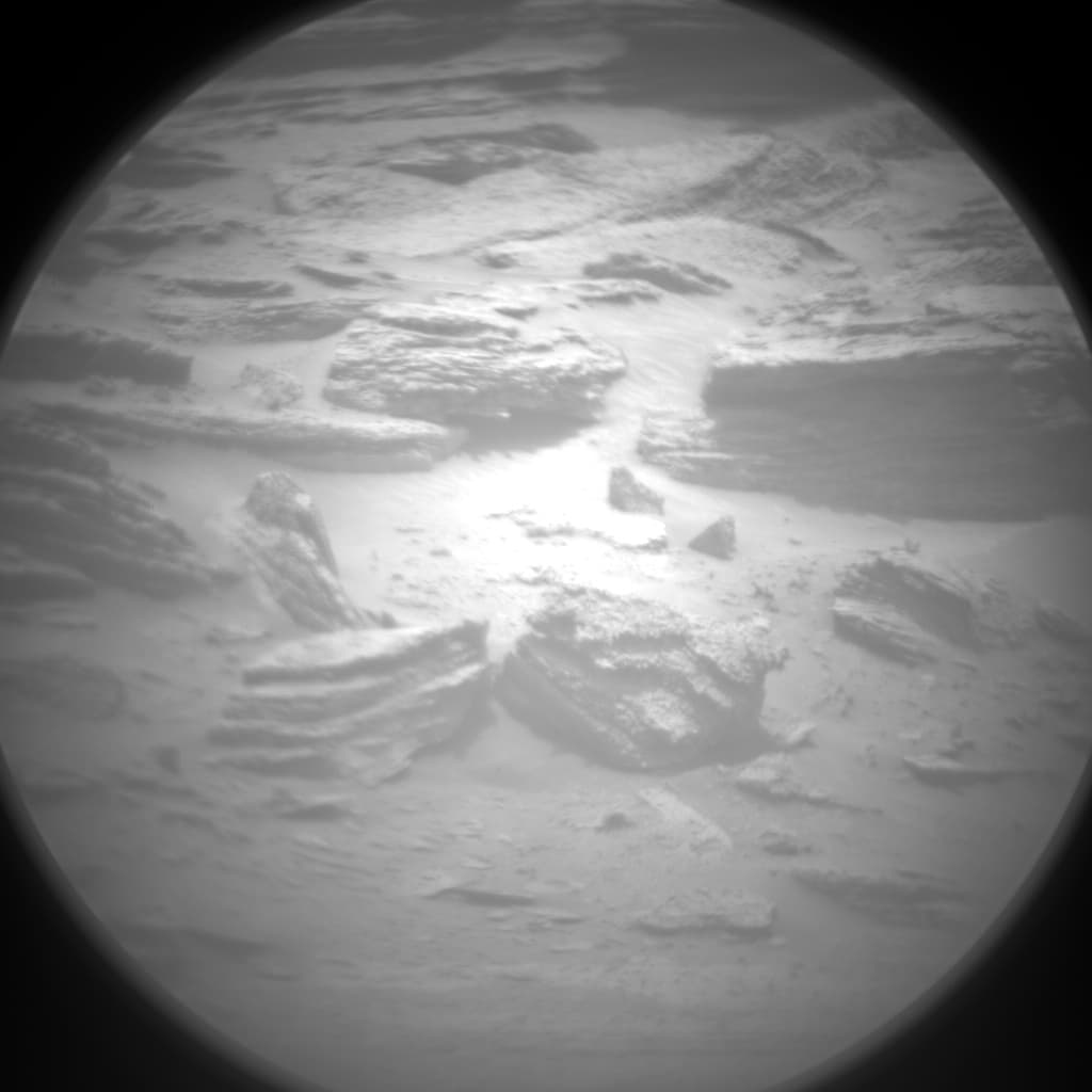 Foto de Marte da câmera CHEMCAM_RMI