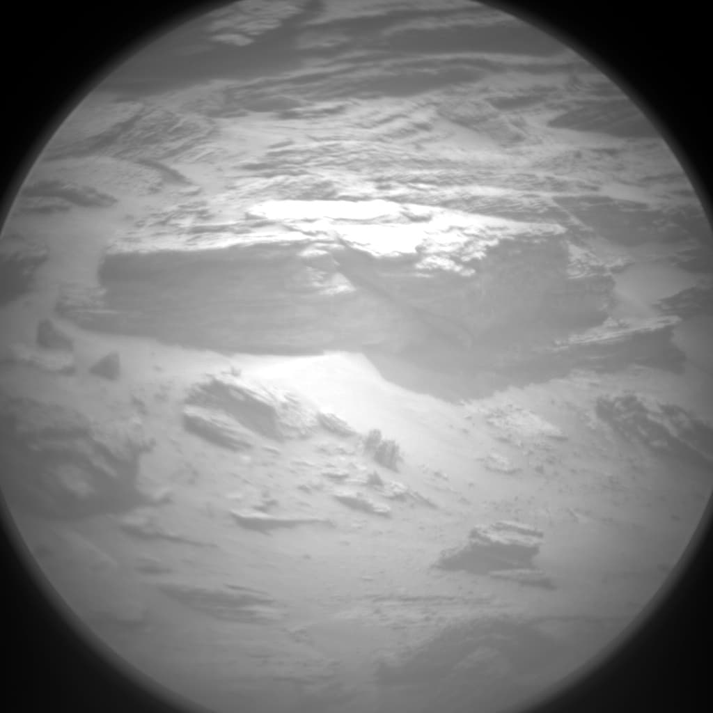 Foto de Marte da câmera CHEMCAM_RMI