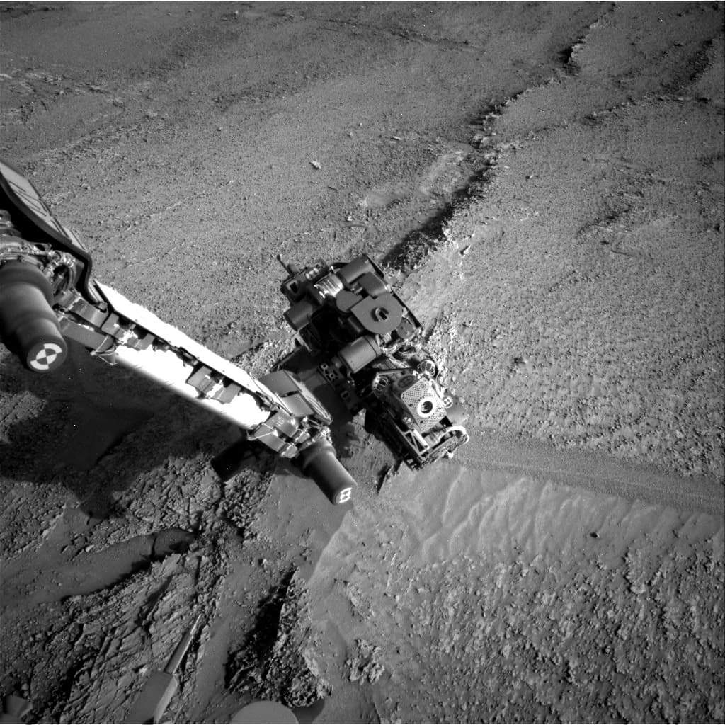 Foto de Marte da câmera NAV_RIGHT_B