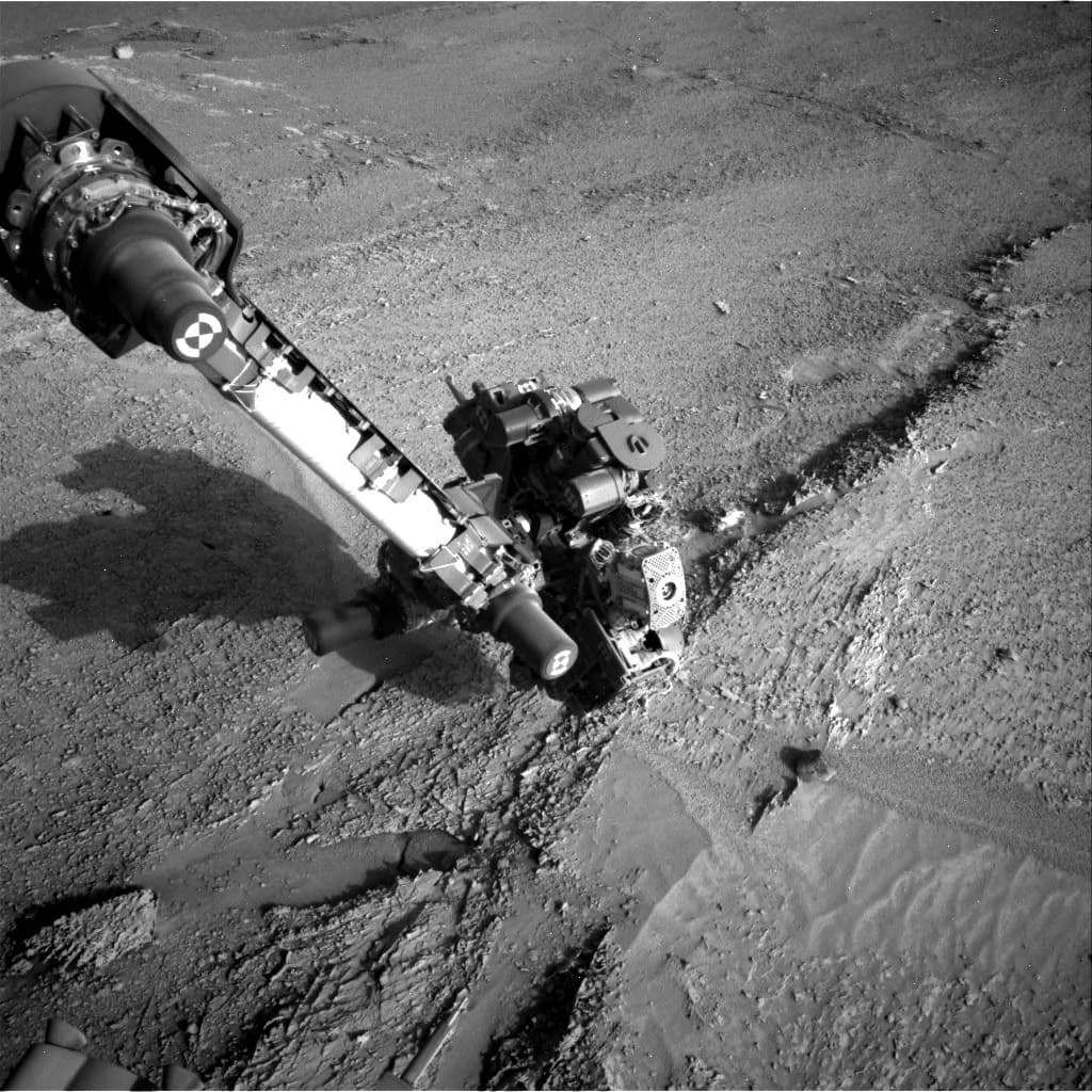 Foto de Marte da câmera NAV_RIGHT_B