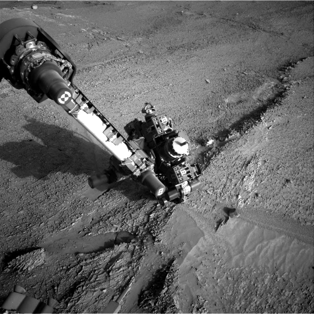 Foto de Marte da câmera NAV_RIGHT_B