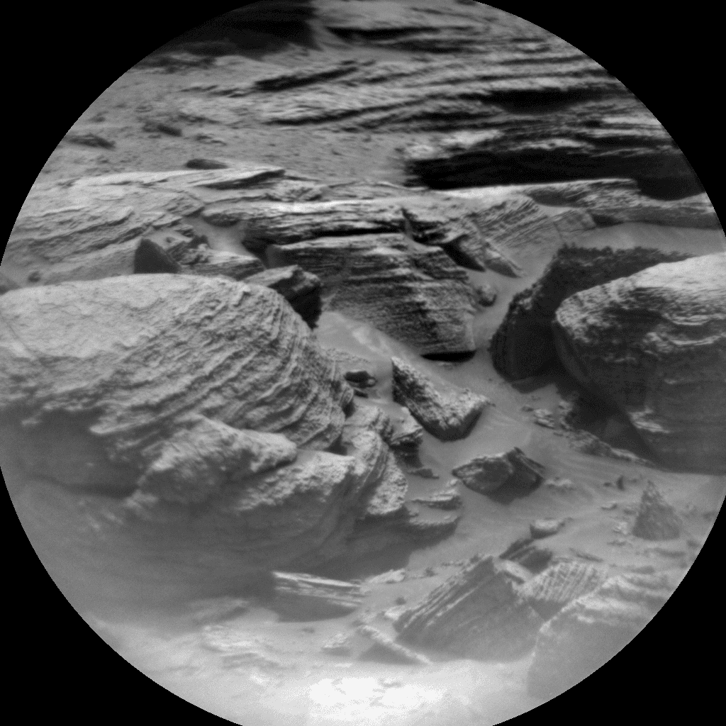 Foto de Marte da câmera CHEMCAM_RMI