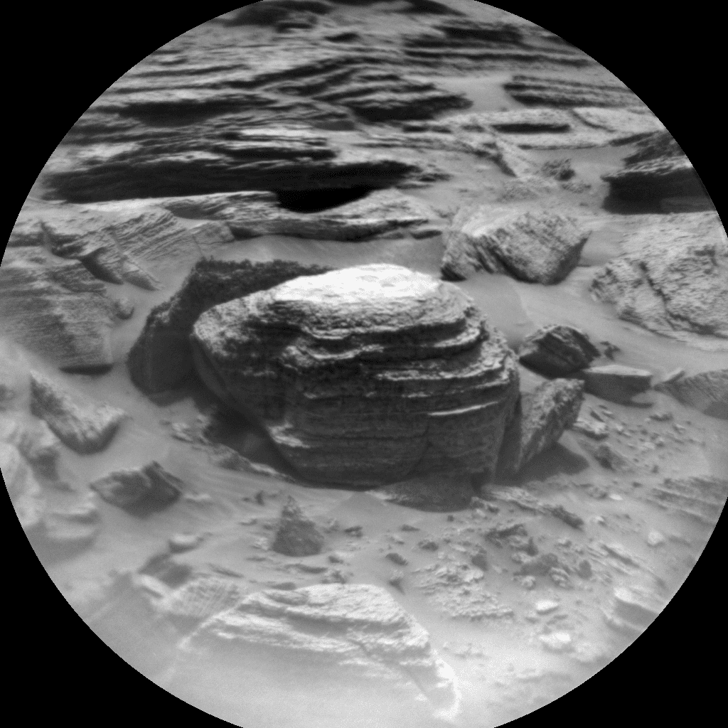 Foto de Marte da câmera CHEMCAM_RMI