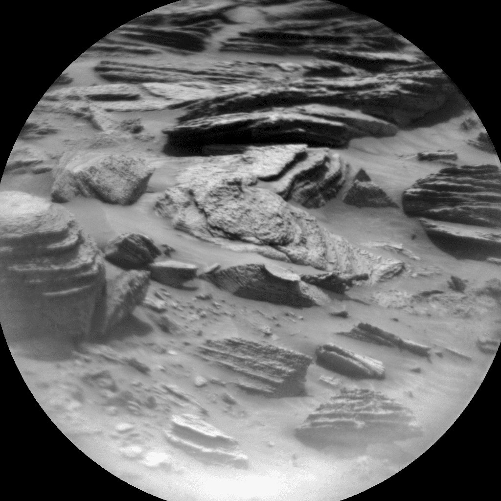 Foto de Marte da câmera CHEMCAM_RMI